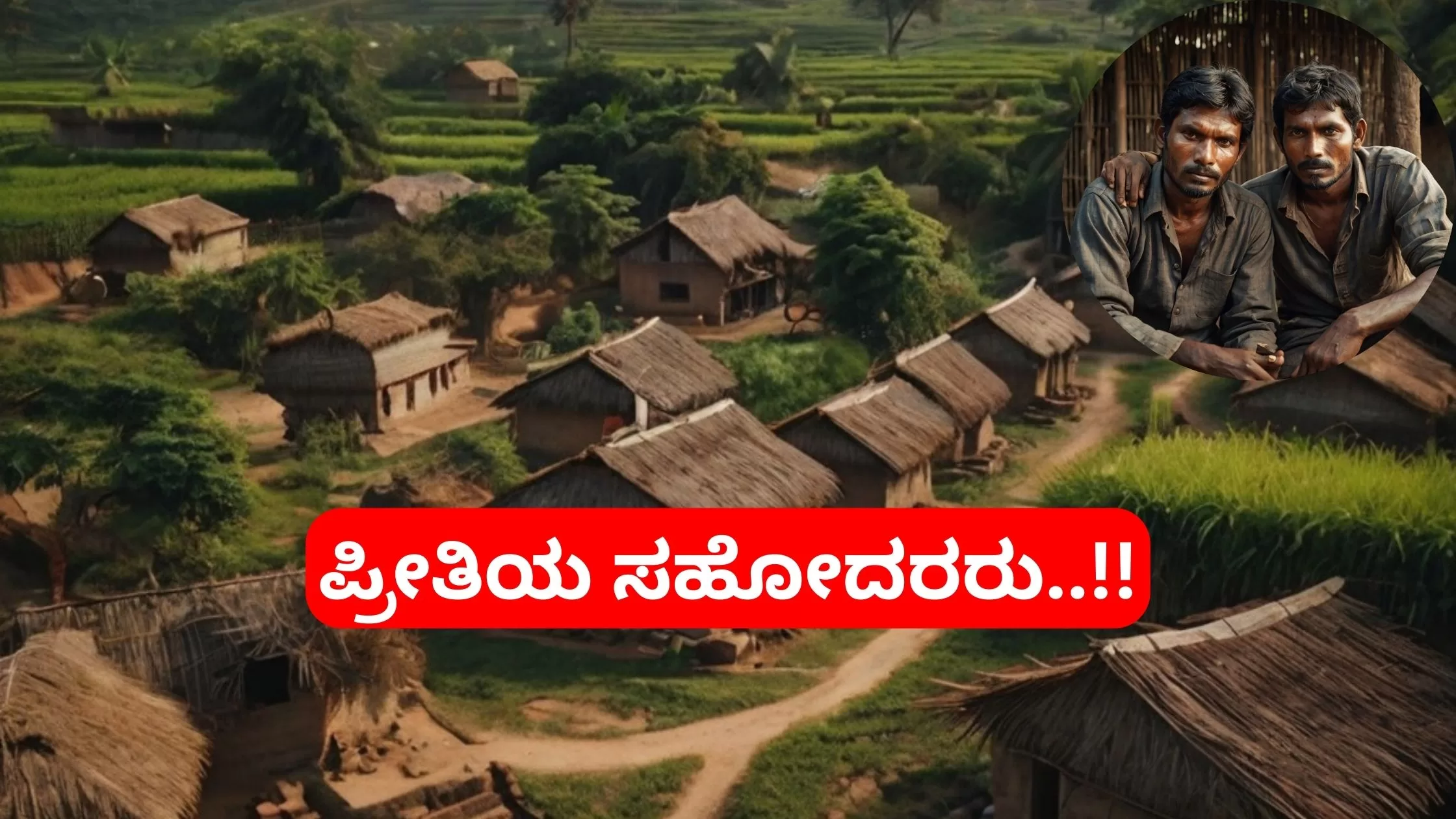 ಪ್ರೀತಿಯ ಅಣ್ಣ ತಮ್ಮಂದಿರ ಒಂದು ಬಾಂಧವ್ಯದ ಕಥೆ..!!